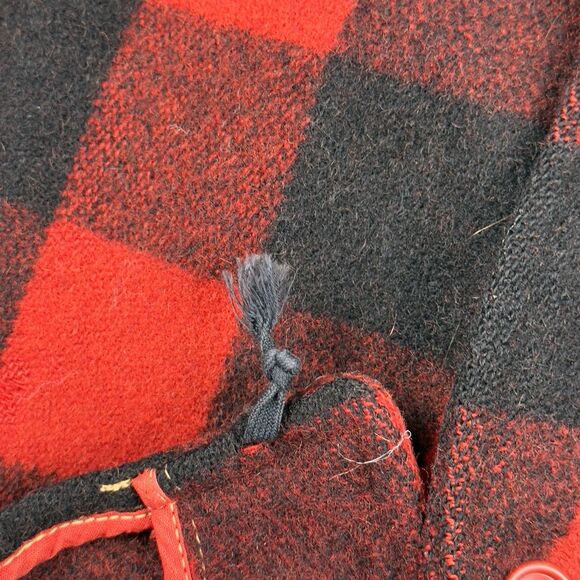 Vintage 1940-1950s Hercules Sears Plaid Button Up Chore Jacket Large - READ COND - Picture 4 of 16